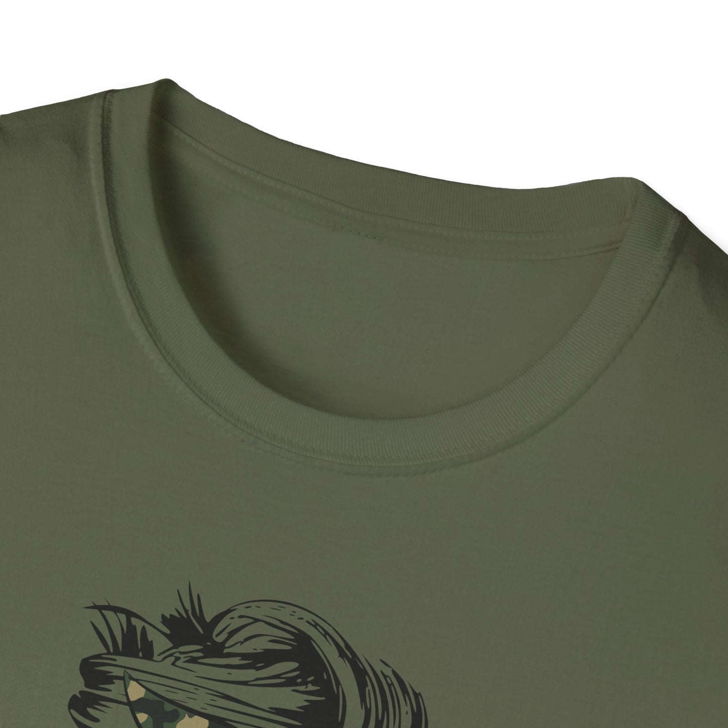 Army Mom T-Shirt — Camo Sunglasses & Messy Bun Military Mom Tee