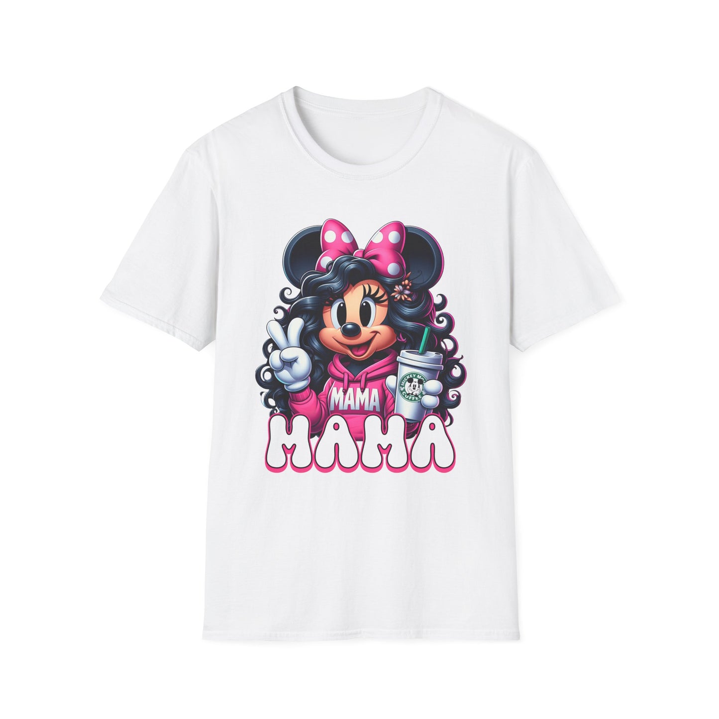 Mama Minnie Graphic T-Shirt — Cute Retro Cartoon Mom Tee