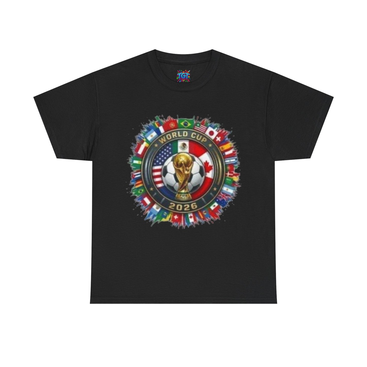 World Cup 2026 Trophy Crest T-Shirt |  Soccer Tee