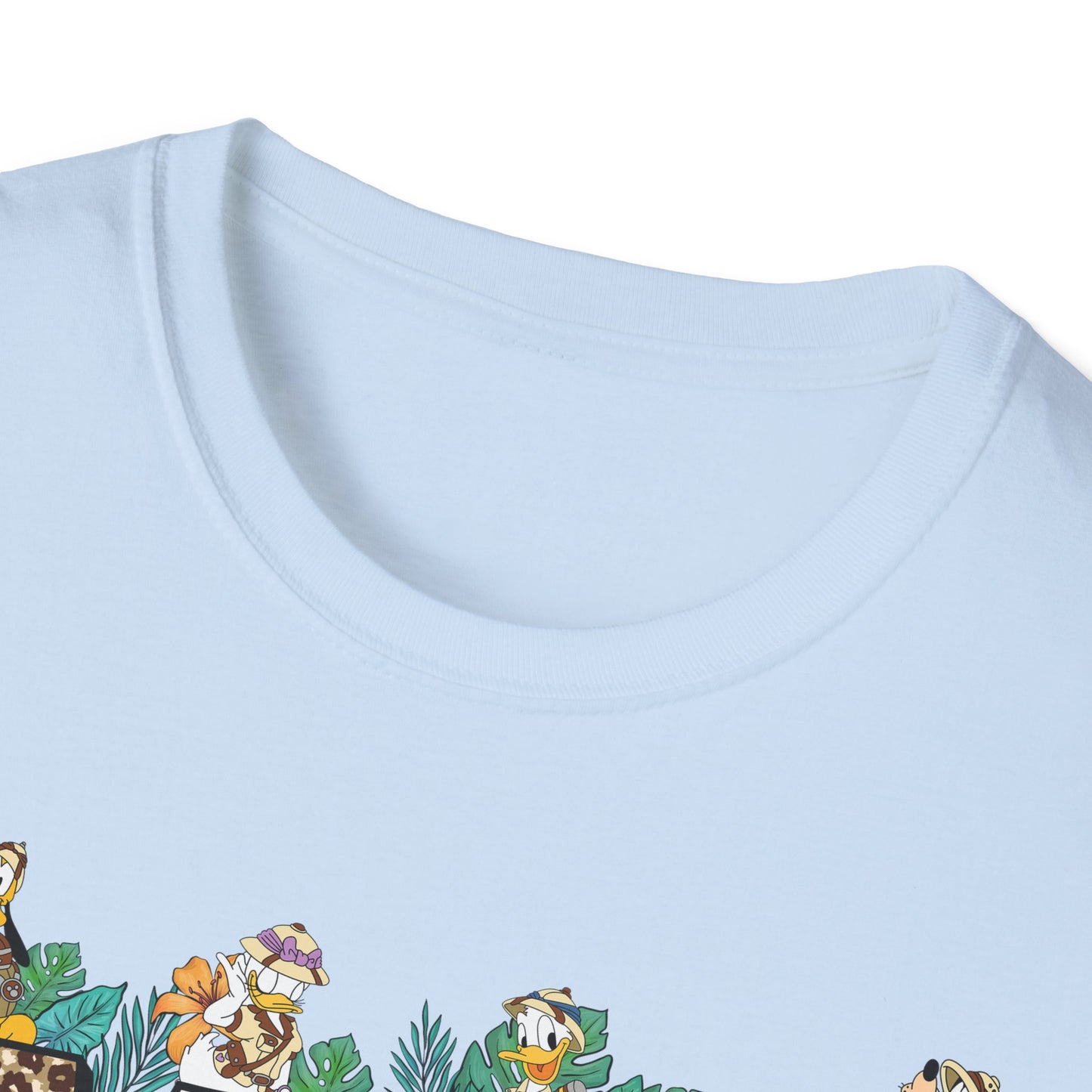 Safari Mama Shirt – Jungle Adventure Cartoon Tee | Animal Print Mom Shirt | Family Vacation Outfit