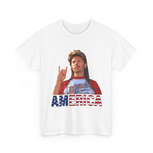 America Graphic Tee — Retro Joe Dirt Patriotic T‑Shirt