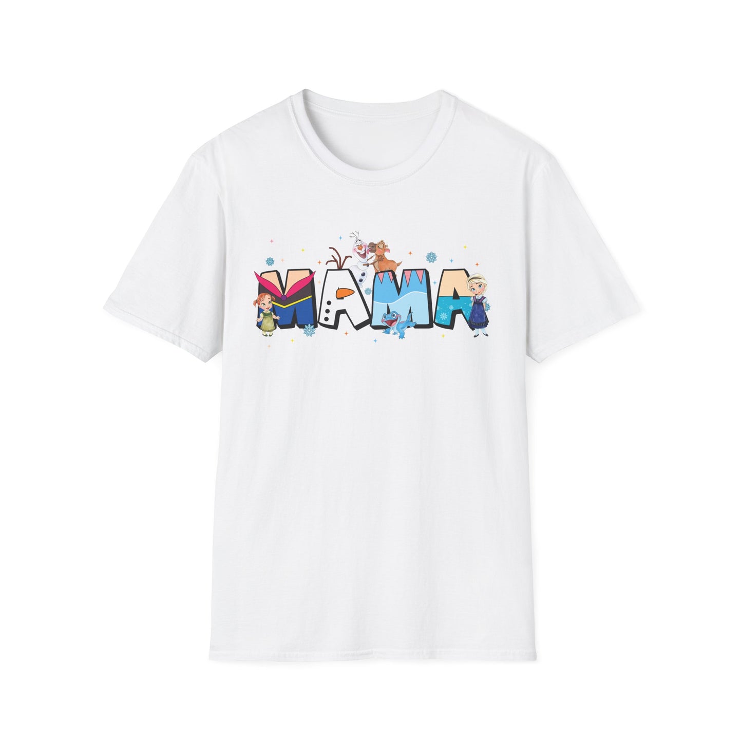 Mama Graphic T-Shirt — Colorful Playful Kids & Family Design