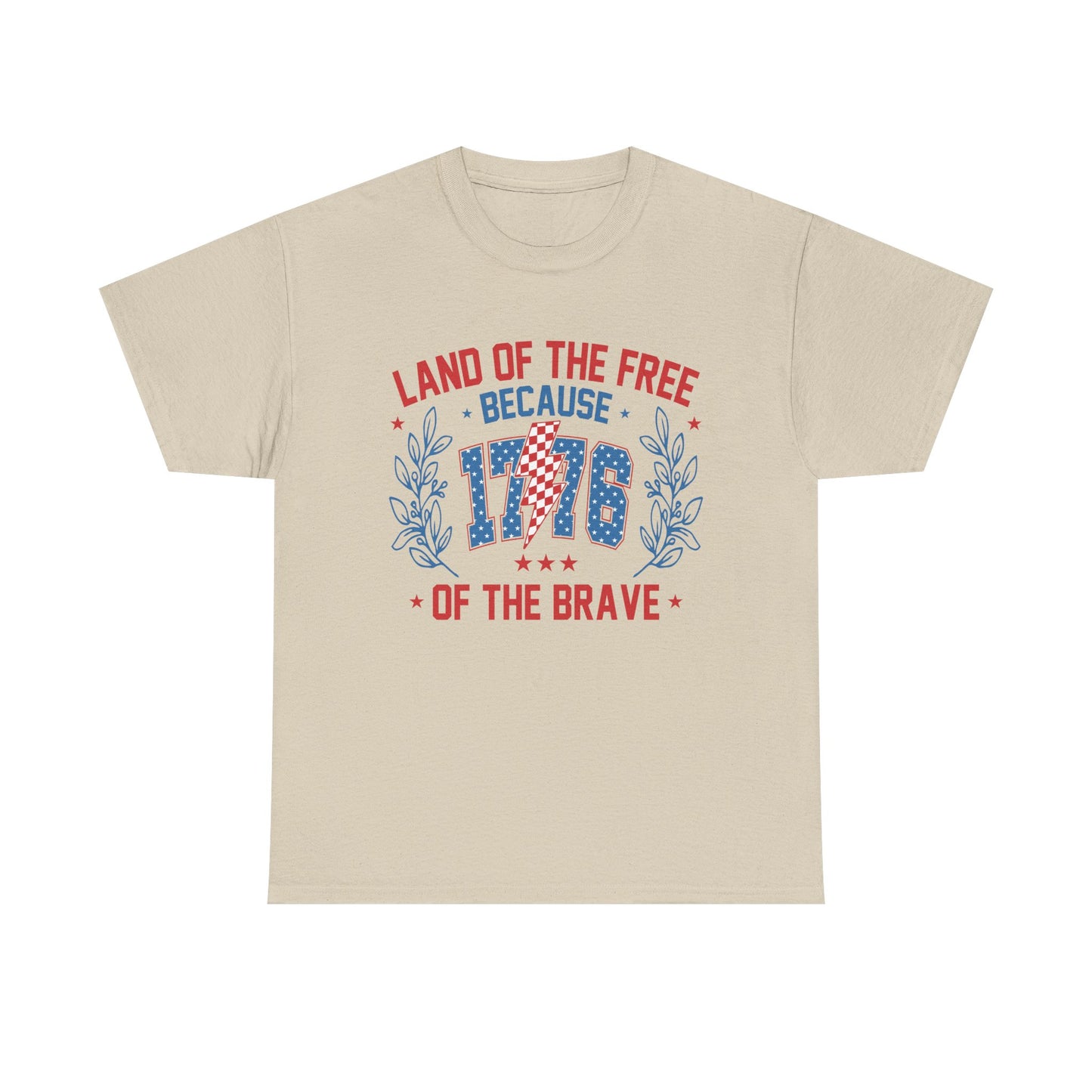 1776 'Land of the Free' Patriotic T-Shirt