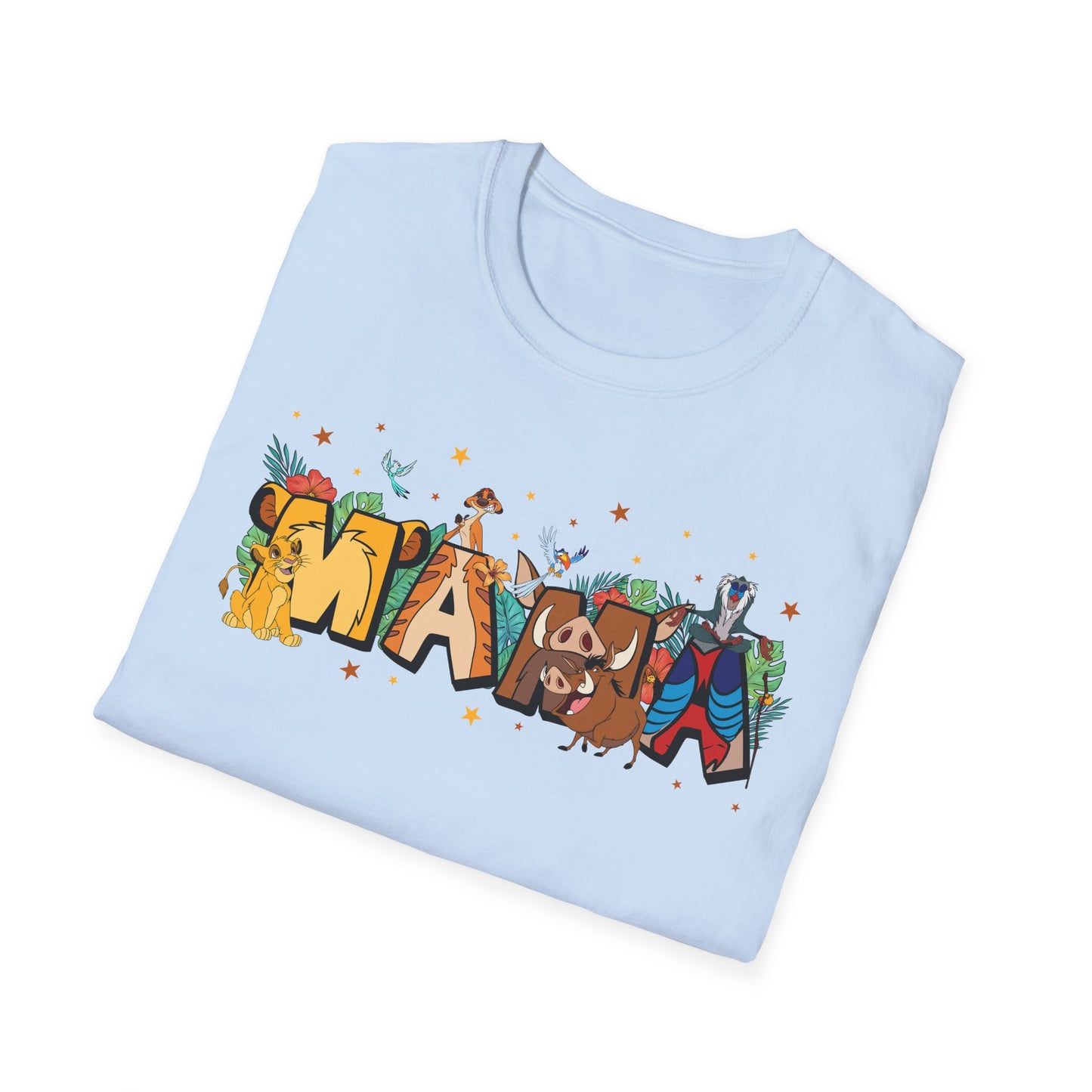 Safari Mama Shirt – Jungle Animal Graphic Tee | Savanna Mom Shirt | Cute Animal Family Tee
