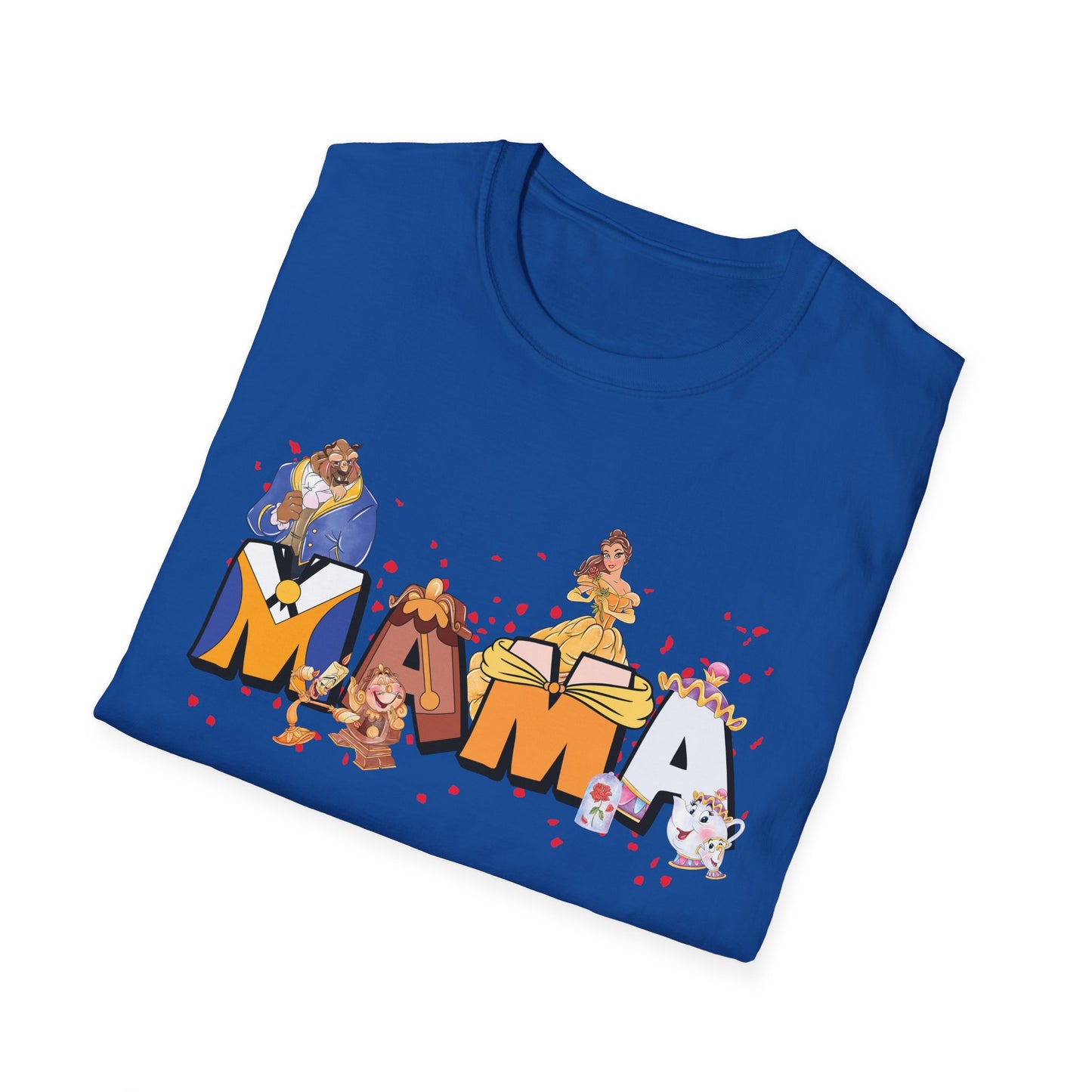 Mama Graphic T‑Shirt — Cute Floral Lettering Mother's Day Tee