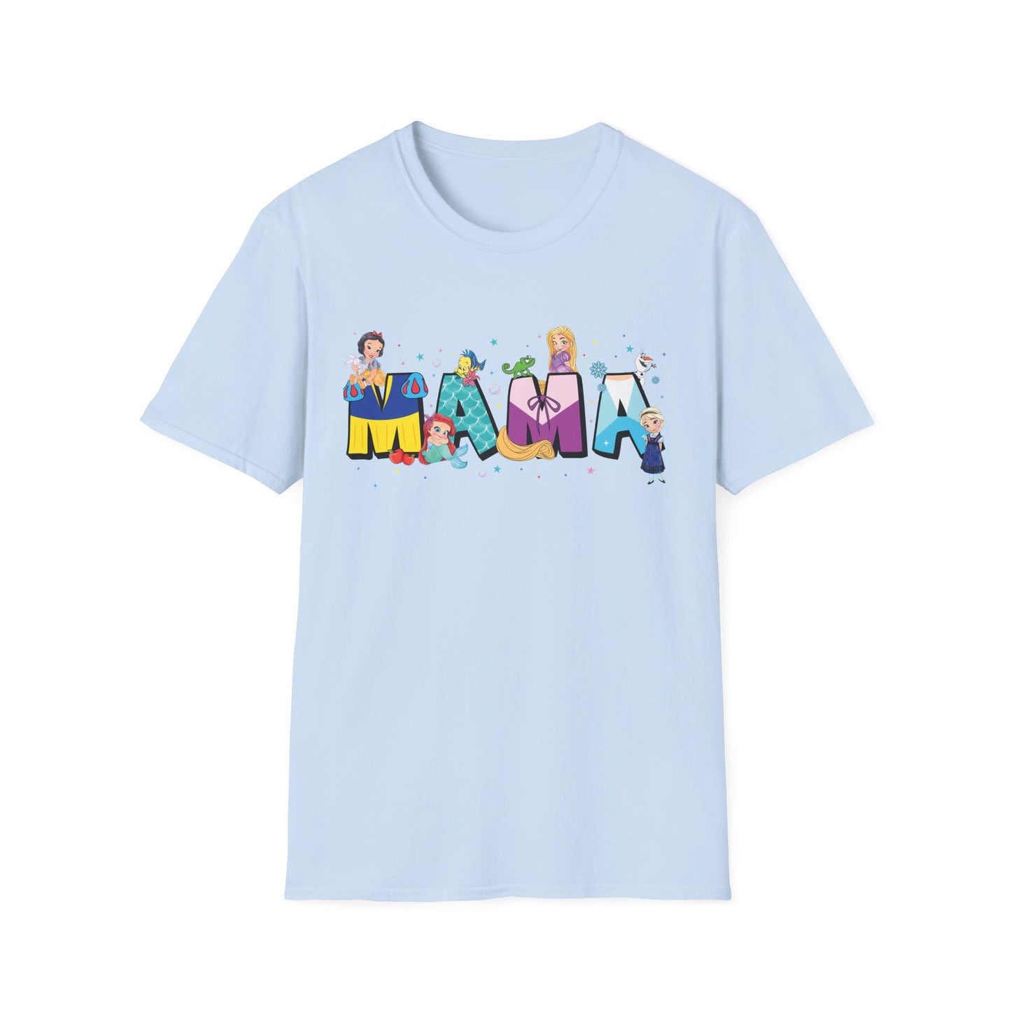 Whimsical Family Fun T-Shirt - Celebrate Mom with Colorful Letters