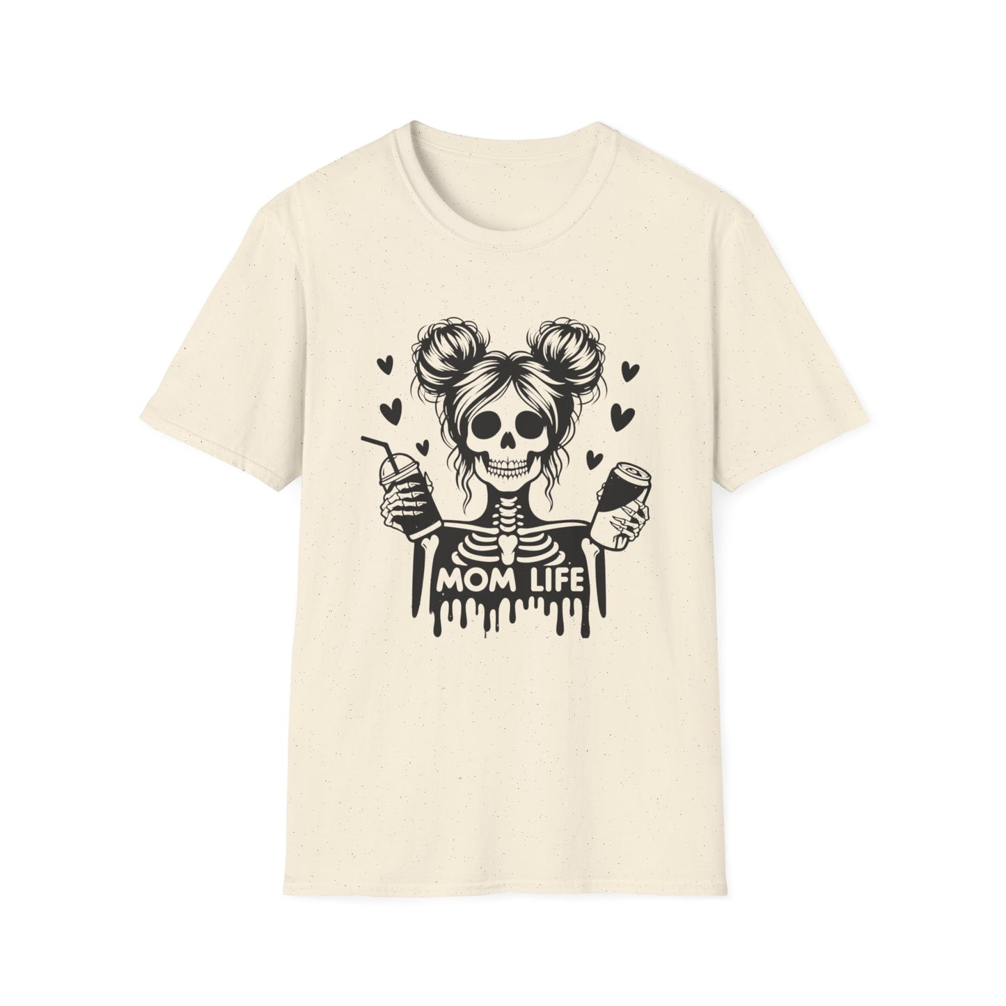 Mom Life Skull T-Shirt — Goth Mommy Graphic Tee