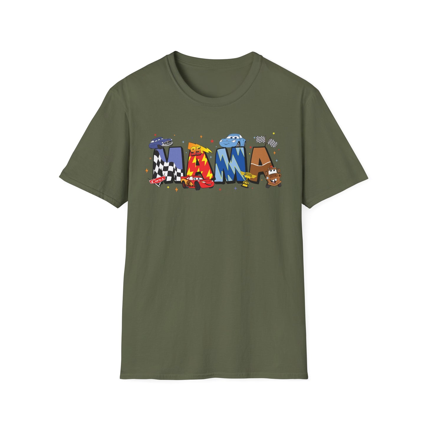 Mama Graphic T-Shirt — Colorful Patterned Mama Design for Mother's Day & Everyday Wear