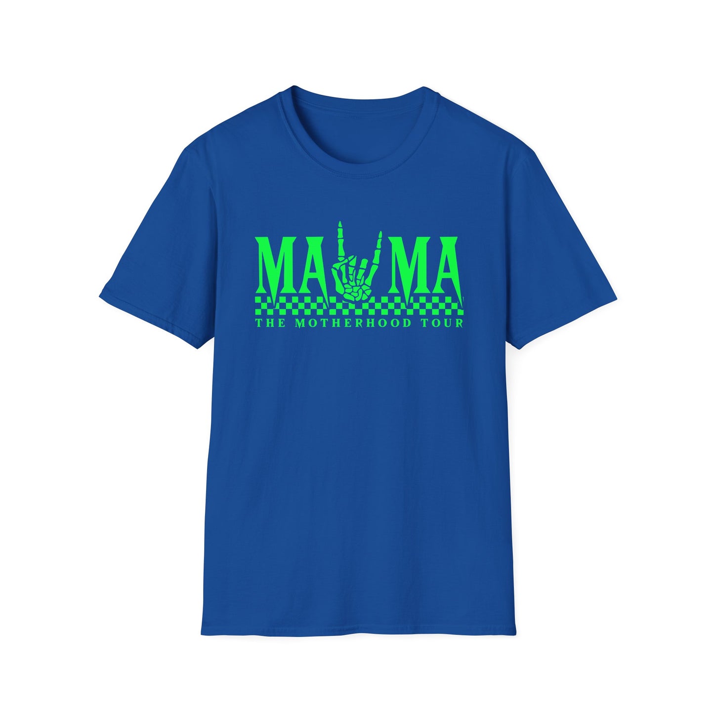 Mama Tour T-Shirt — Neon Rock 'Mama Makes It All Happen' Graphic Tee