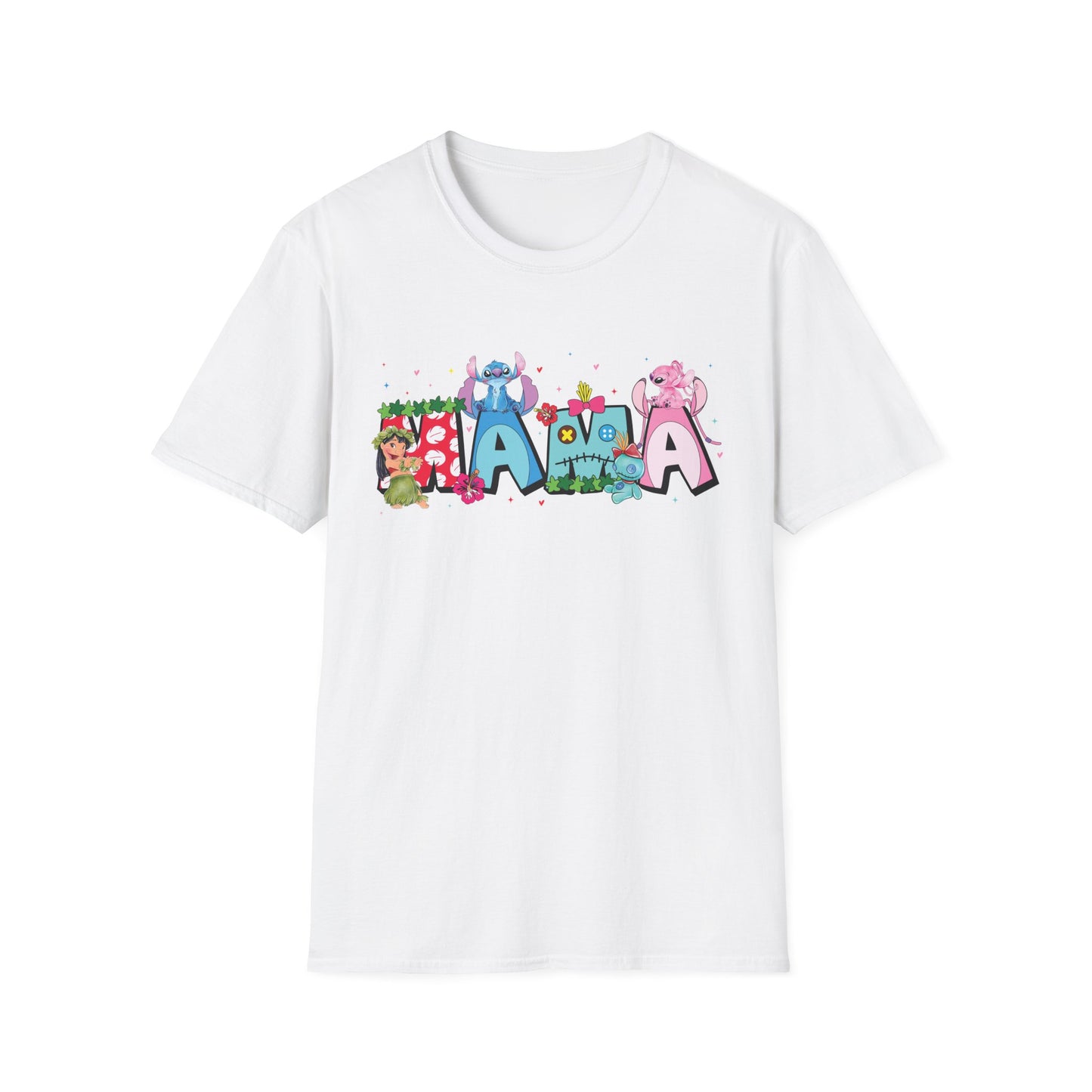 Ohana Mama Shirt – Tropical Cute Alien Graphic Tee | Island Mom Shirt | Family Vacation Outfit