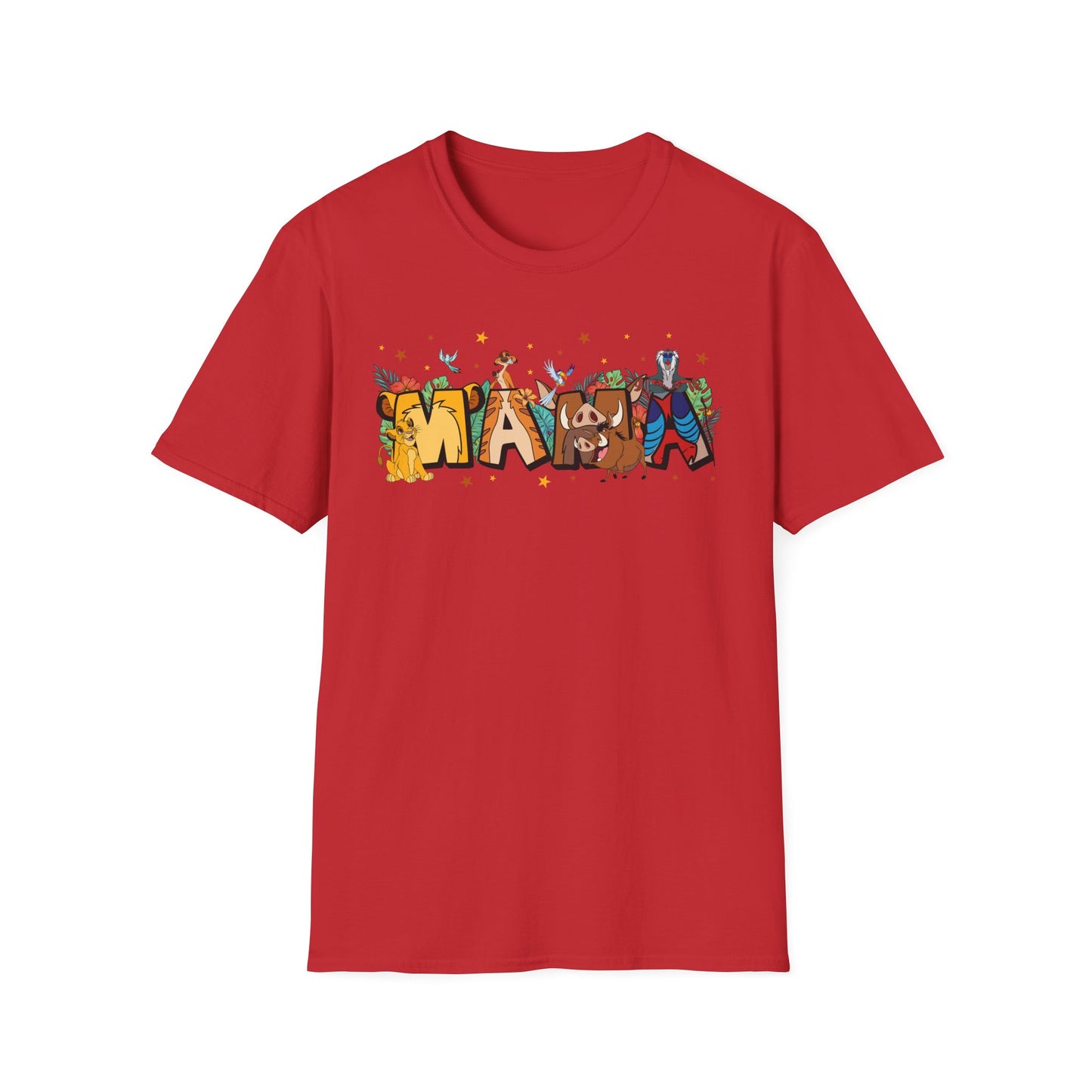 Safari Mama Shirt – Jungle Animal Graphic Tee | Savanna Mom Shirt | Cute Animal Family Tee