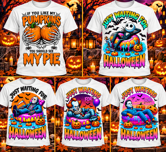 If You Like My Pumpkins You Should See My Pie T-Shirt | Halloween Pumpkin Tee