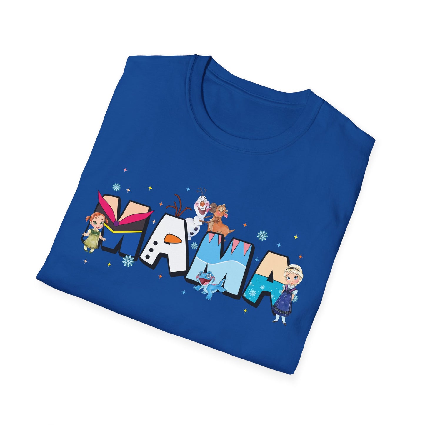 Mama Graphic T-Shirt — Colorful Playful Kids & Family Design