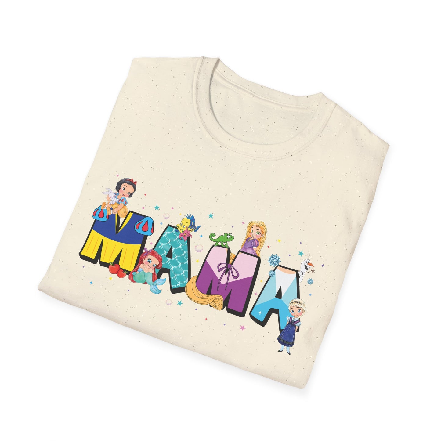 Whimsical Family Fun T-Shirt - Celebrate Mom with Colorful Letters