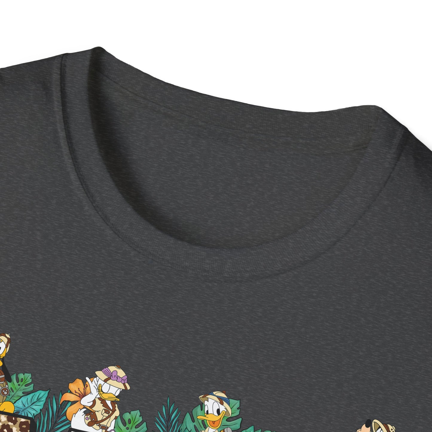 Safari Mama Shirt – Jungle Adventure Cartoon Tee | Animal Print Mom Shirt | Family Vacation Outfit
