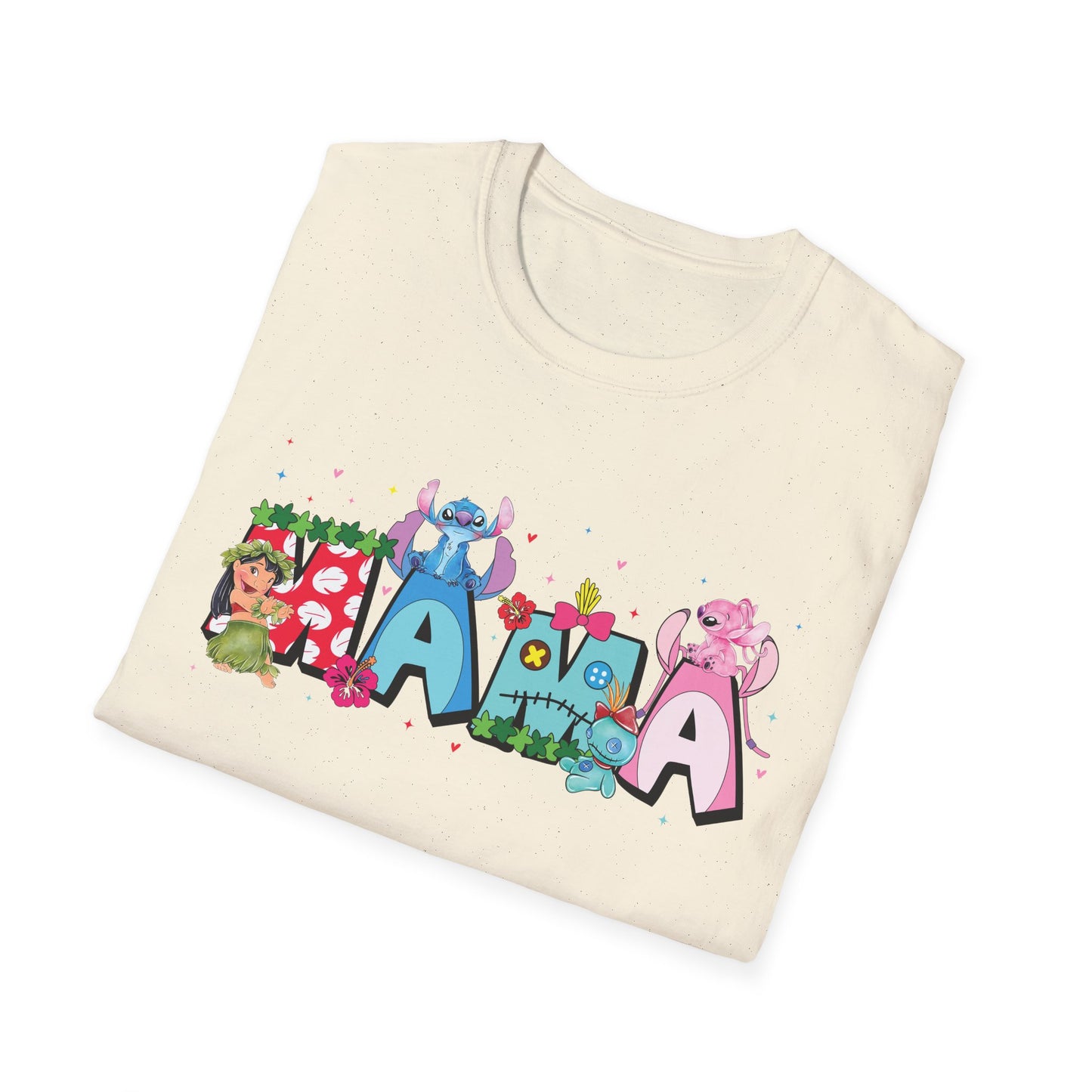 Ohana Mama Shirt – Tropical Cute Alien Graphic Tee | Island Mom Shirt | Family Vacation Outfit