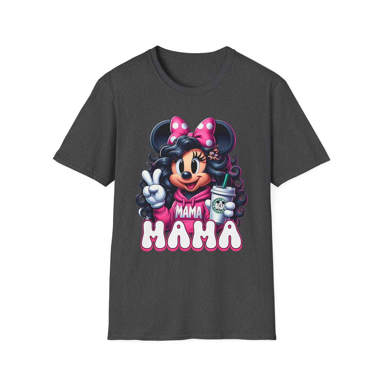 Mama Minnie Graphic T-Shirt — Cute Retro Cartoon Mom Tee