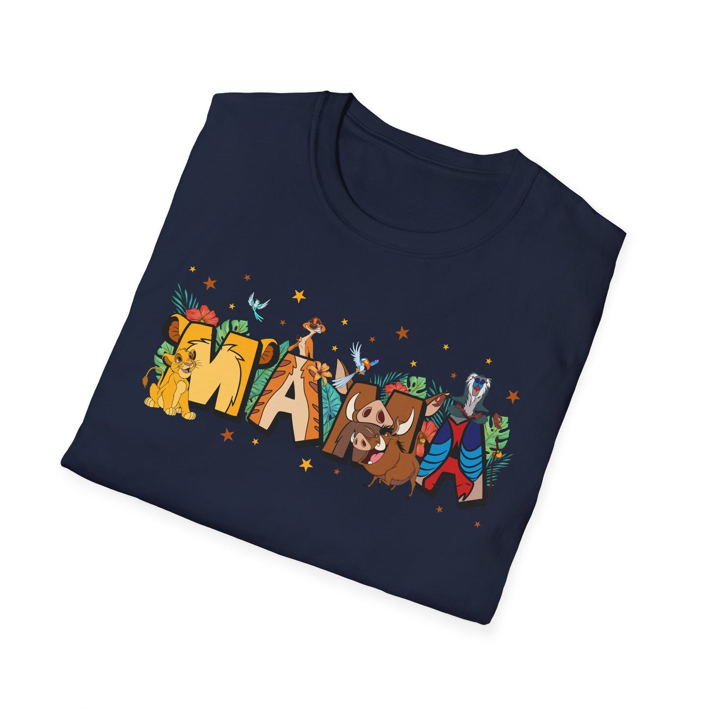 Safari Mama Shirt – Jungle Animal Graphic Tee | Savanna Mom Shirt | Cute Animal Family Tee
