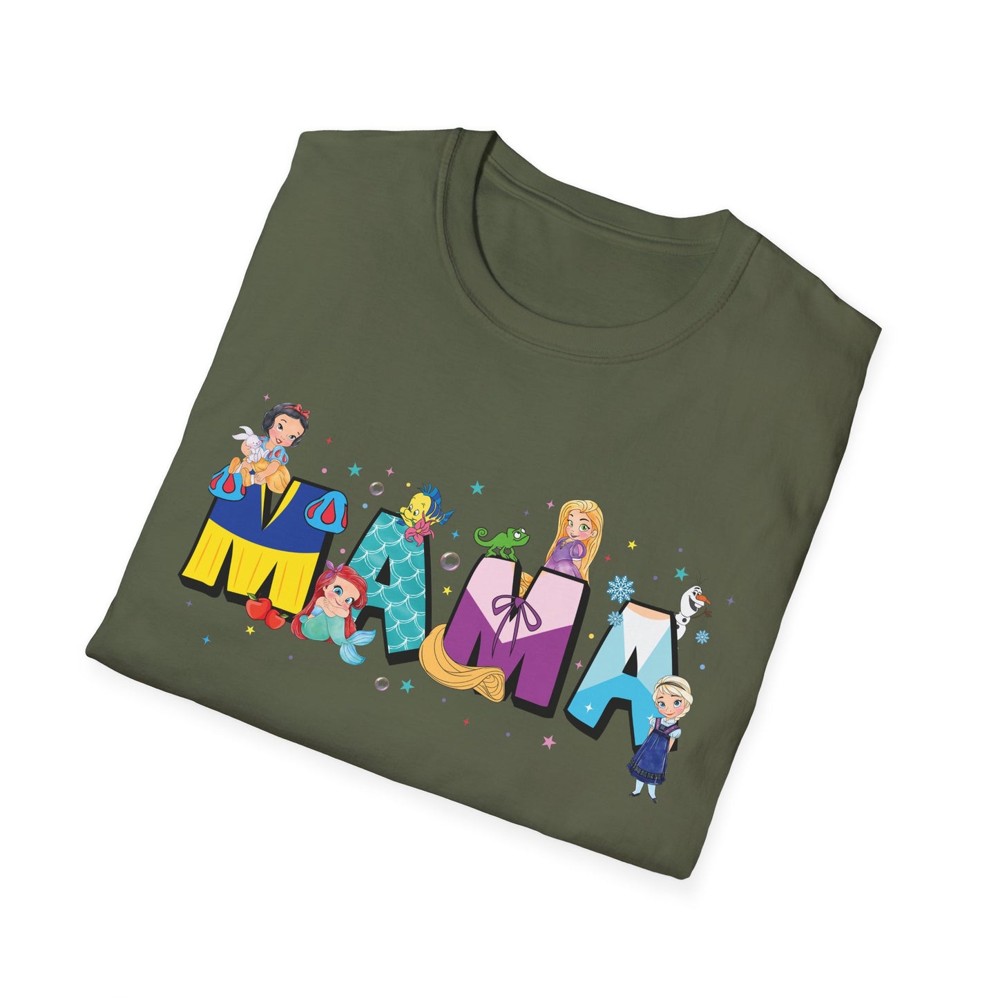 Whimsical Family Fun T-Shirt - Celebrate Mom with Colorful Letters