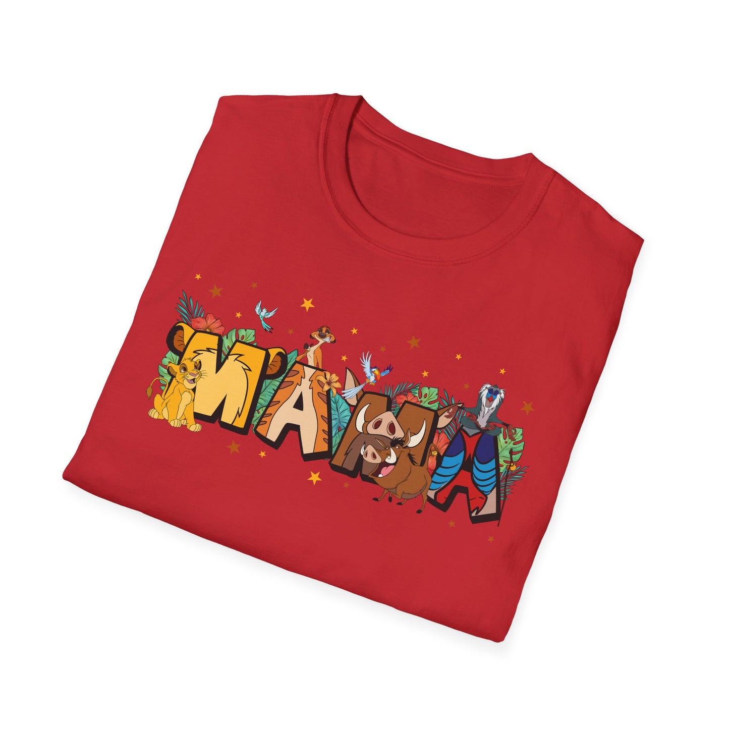 Safari Mama Shirt – Jungle Animal Graphic Tee | Savanna Mom Shirt | Cute Animal Family Tee