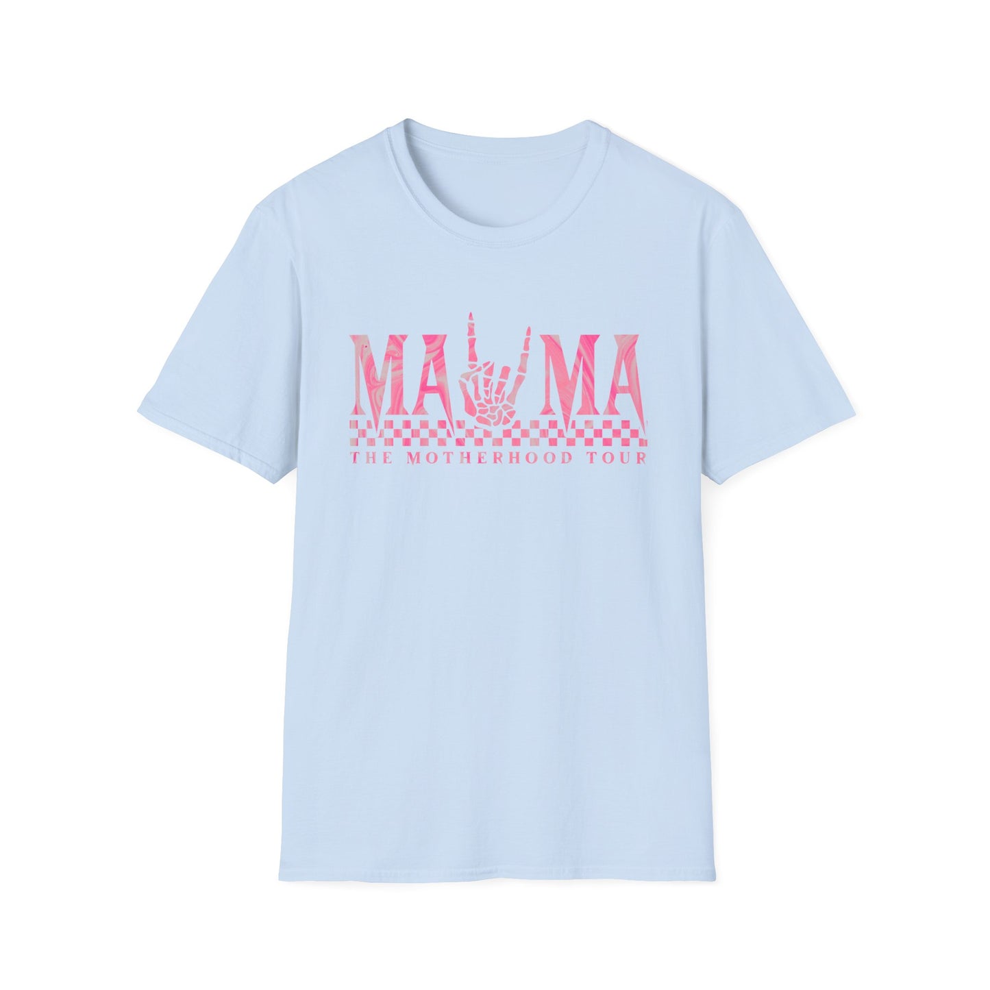 Mama Rock Tour T-Shirt — The Motherhood Tour Pink Graphic Tee