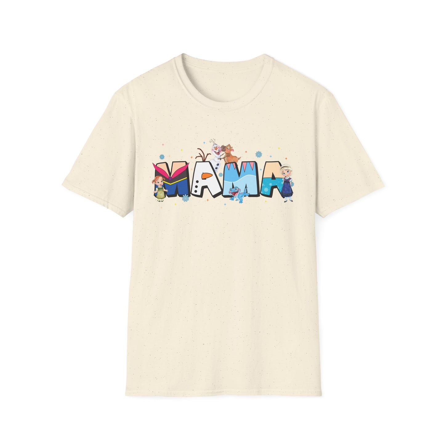 Mama Graphic T-Shirt — Colorful Playful Kids & Family Design