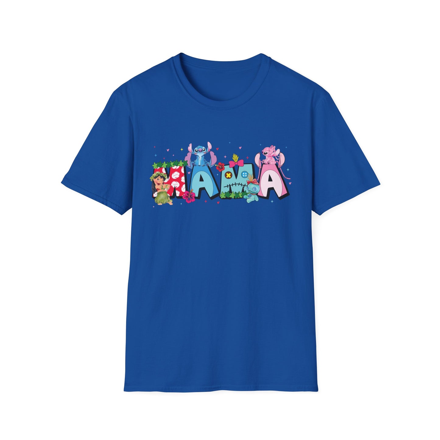 Ohana Mama Shirt – Tropical Cute Alien Graphic Tee | Island Mom Shirt | Family Vacation Outfit