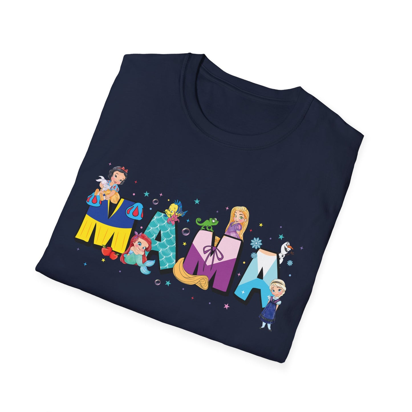 Whimsical Family Fun T-Shirt - Celebrate Mom with Colorful Letters