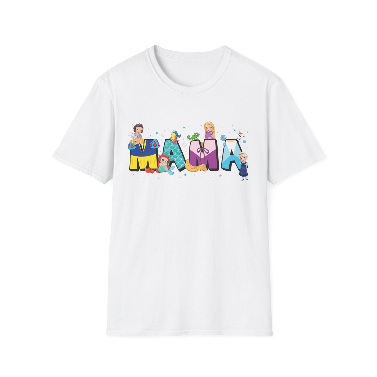 Whimsical Family Fun T-Shirt - Celebrate Mom with Colorful Letters