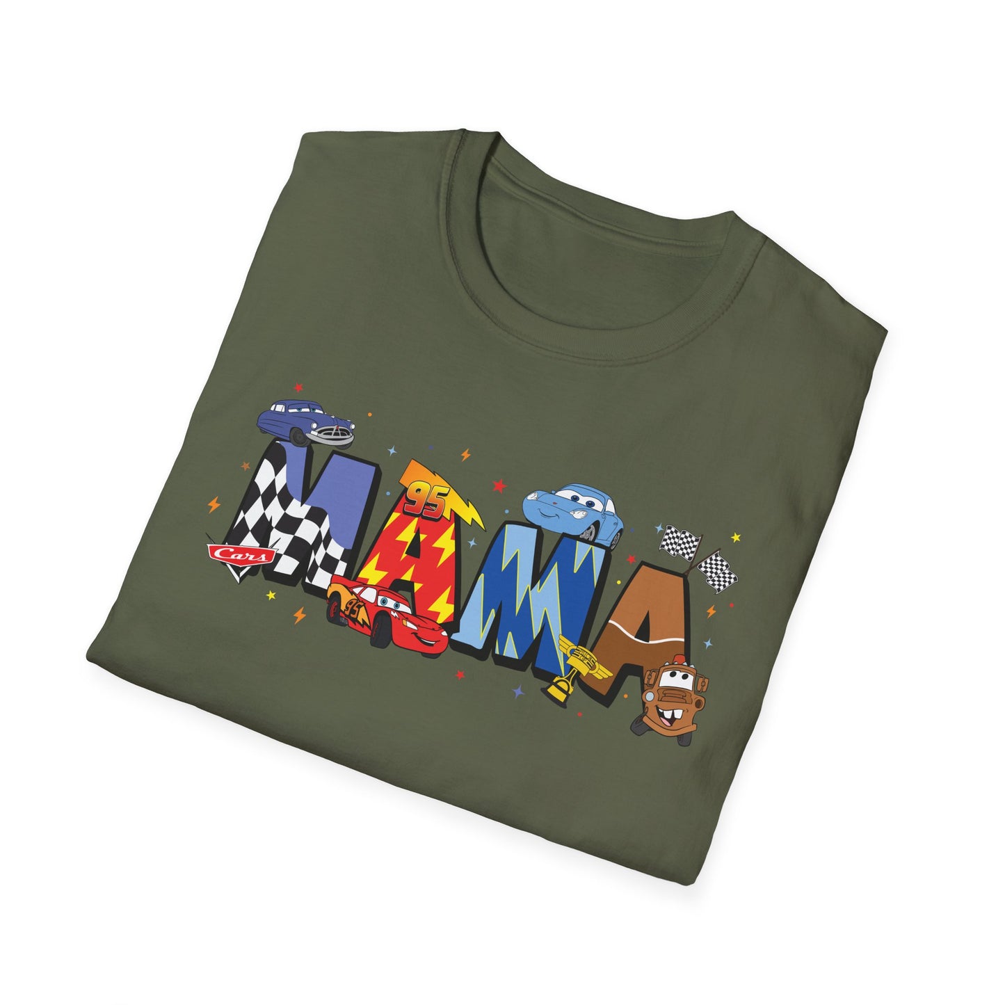 Mama Graphic T-Shirt — Colorful Patterned Mama Design for Mother's Day & Everyday Wear