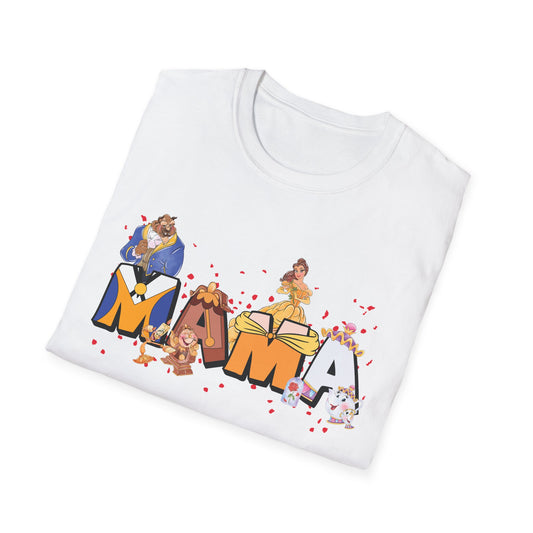 Mama Graphic T‑Shirt — Cute Floral Lettering Mother's Day Tee