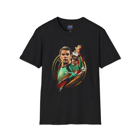 World Cup 2026 Soccer Legend Brushstroke T-Shirt — Vibrant Football Player Graphic | DTF Printed