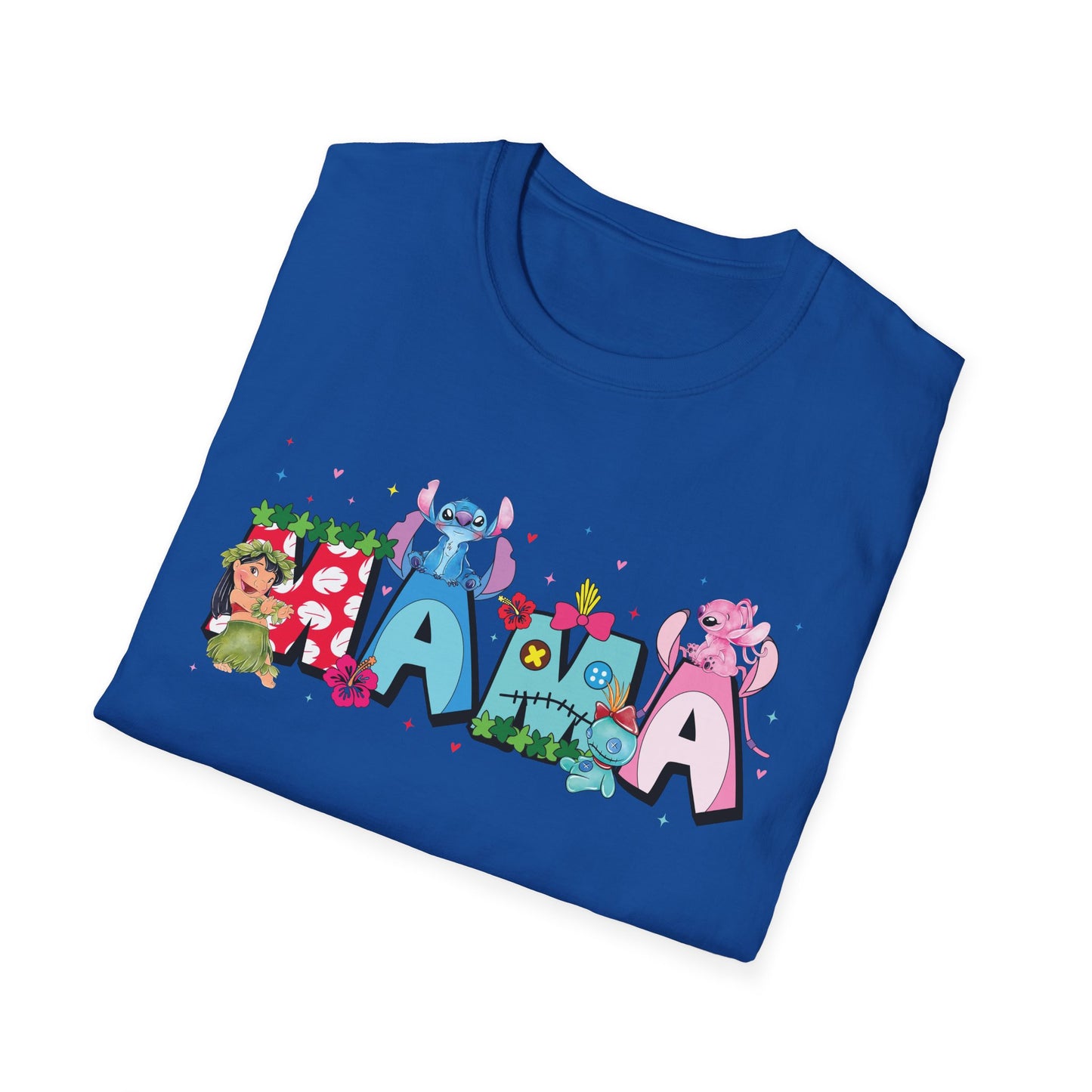 Ohana Mama Shirt – Tropical Cute Alien Graphic Tee | Island Mom Shirt | Family Vacation Outfit
