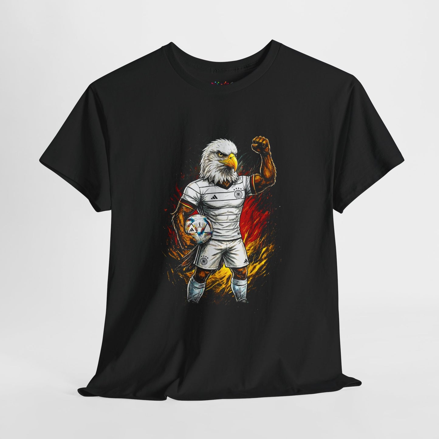 Eagle Soccer Player Graphic Tee — Fierce USA Football Jersey Design