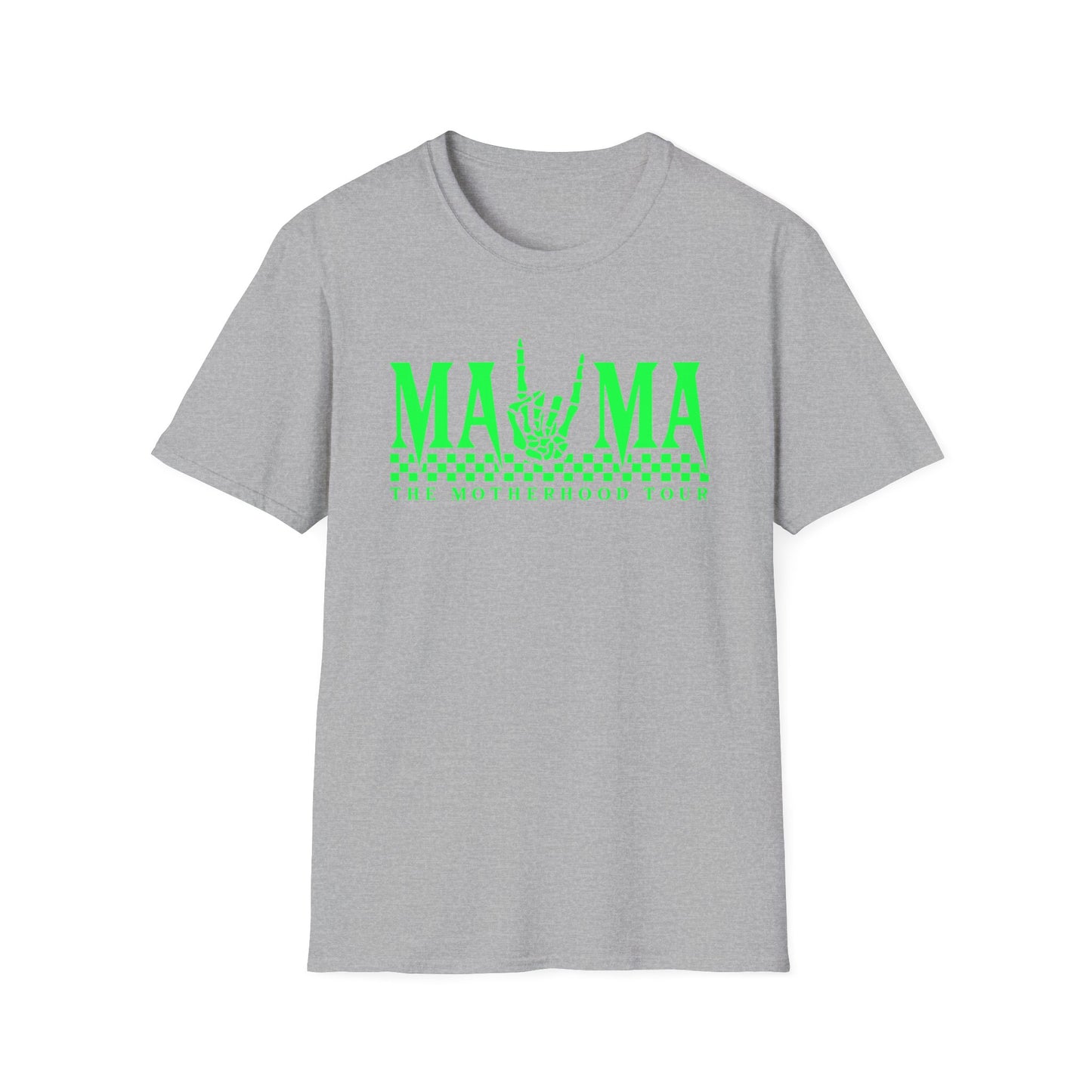 Mama Tour T-Shirt — Neon Rock 'Mama Makes It All Happen' Graphic Tee