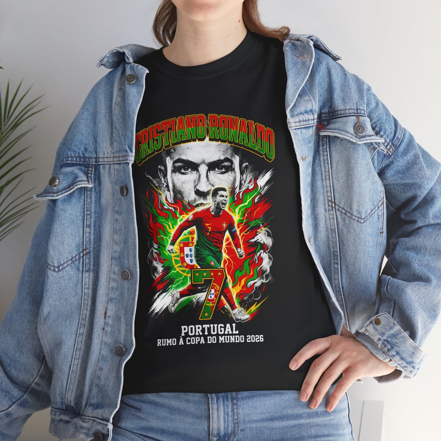 Portugal Cristiano Ronaldo Football Legend T-Shirt