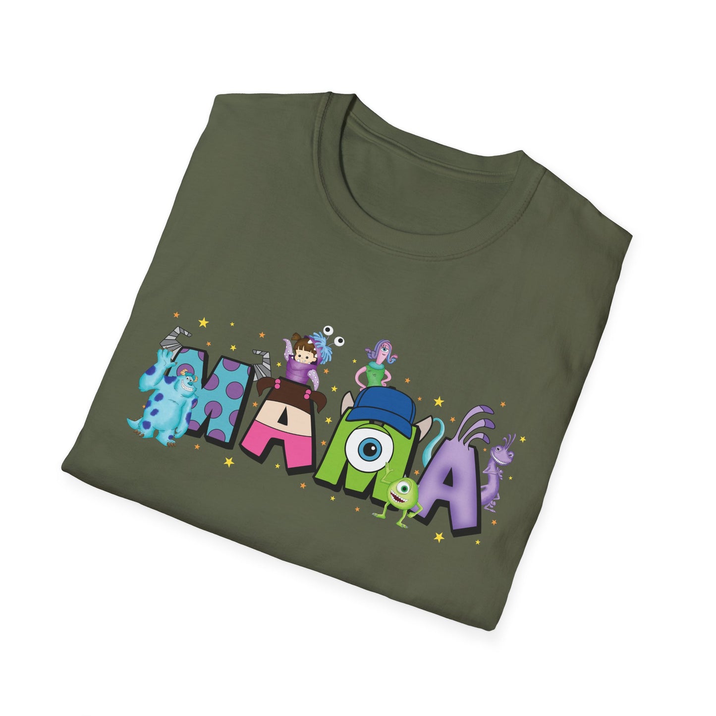 Mama Monsters Graphic T-Shirt — Cute Colorful Mom Shirt
