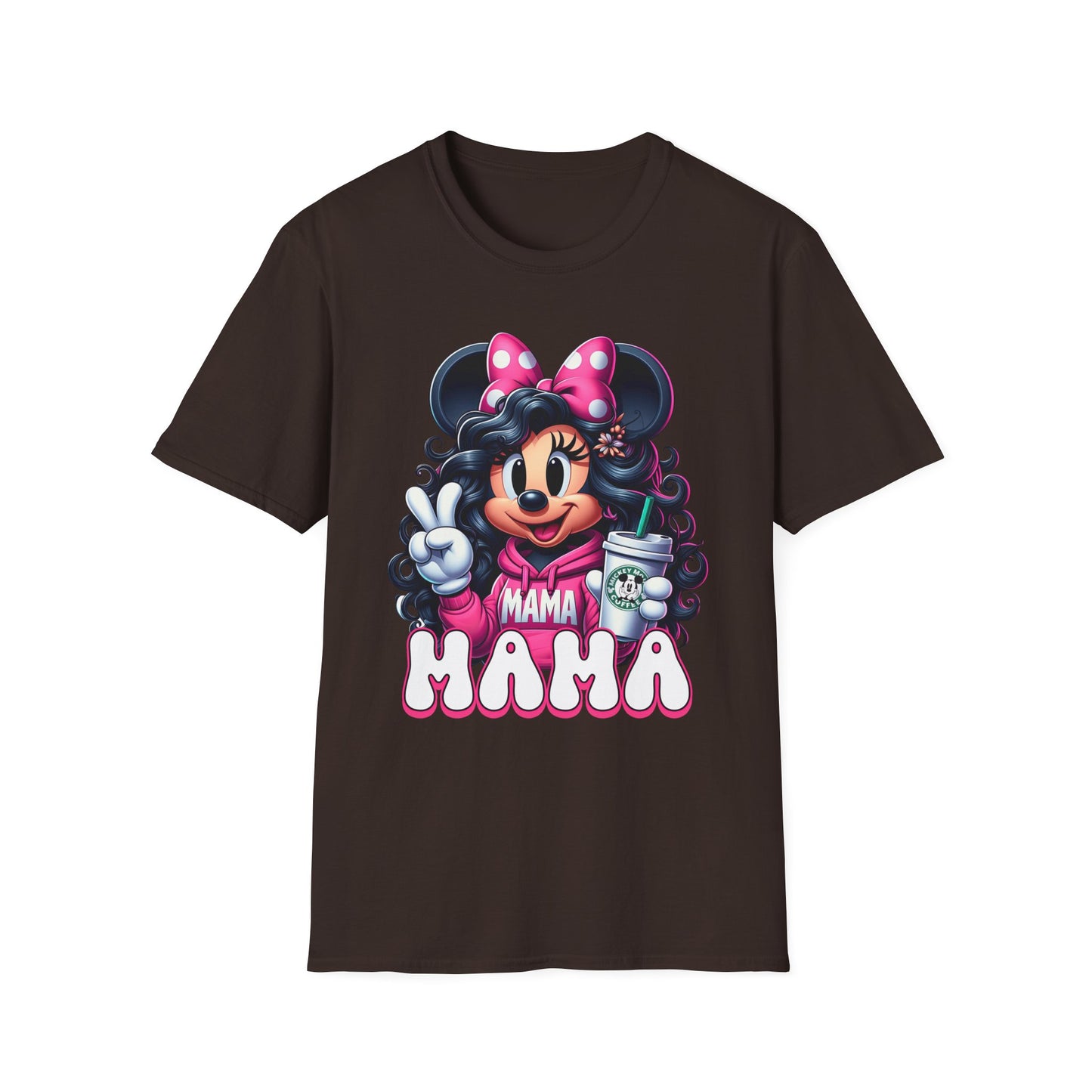 Mama Minnie Graphic T-Shirt — Cute Retro Cartoon Mom Tee