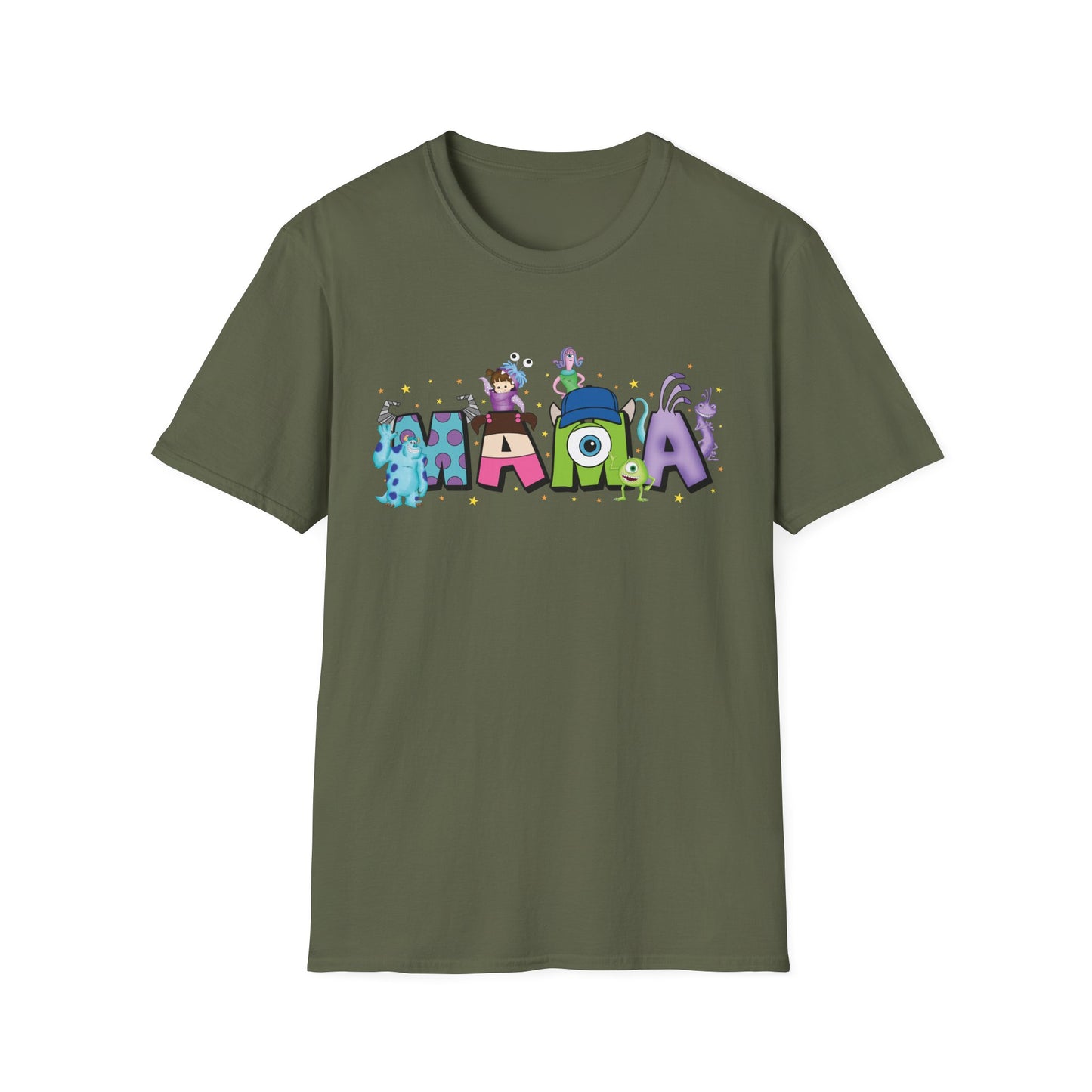 Mama Monsters Graphic T-Shirt — Cute Colorful Mom Shirt