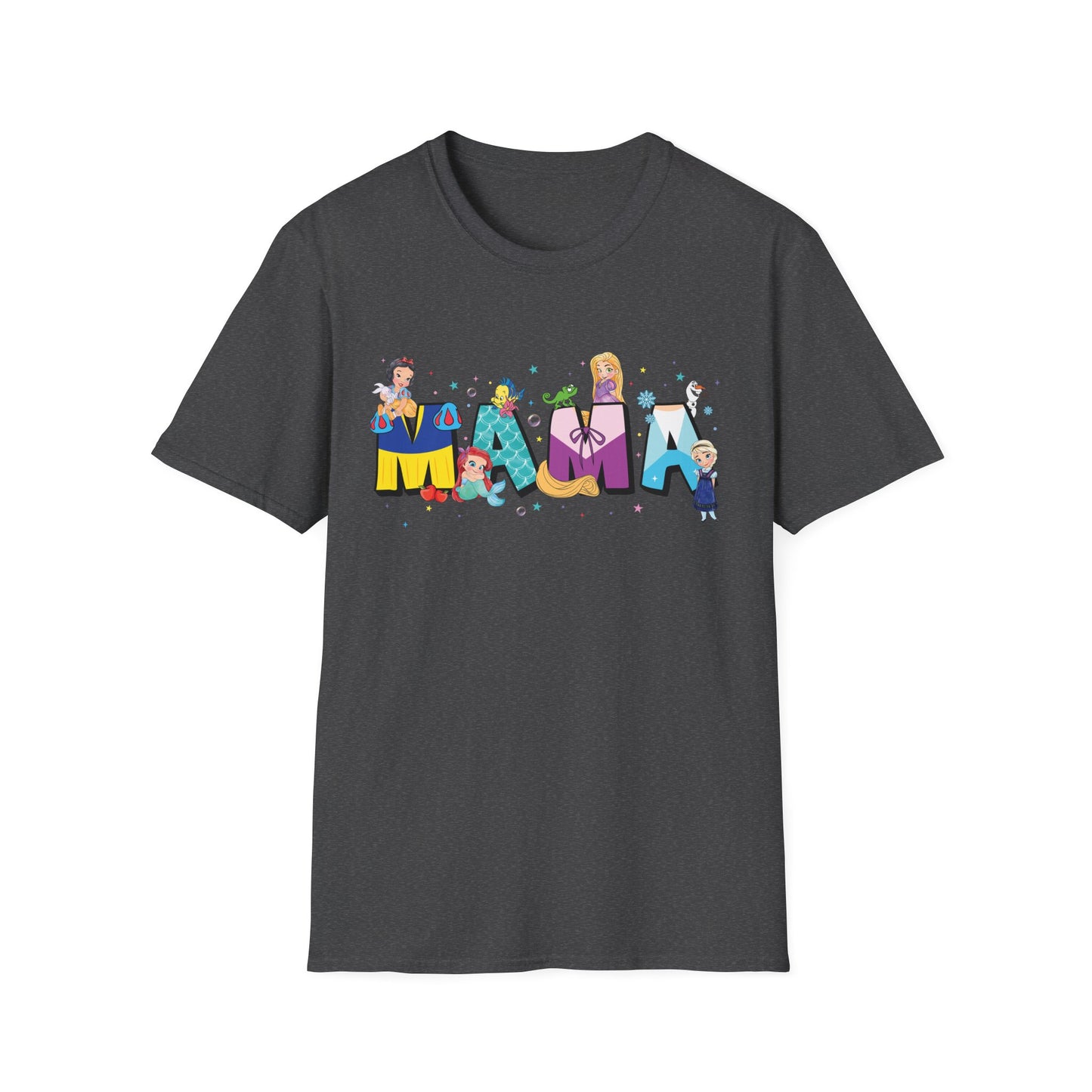 Whimsical Family Fun T-Shirt - Celebrate Mom with Colorful Letters