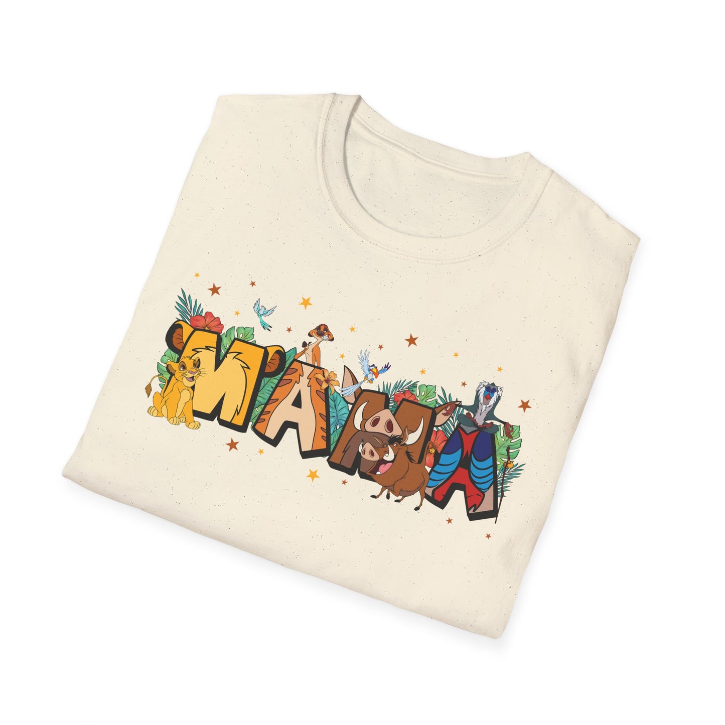 Safari Mama Shirt – Jungle Animal Graphic Tee | Savanna Mom Shirt | Cute Animal Family Tee