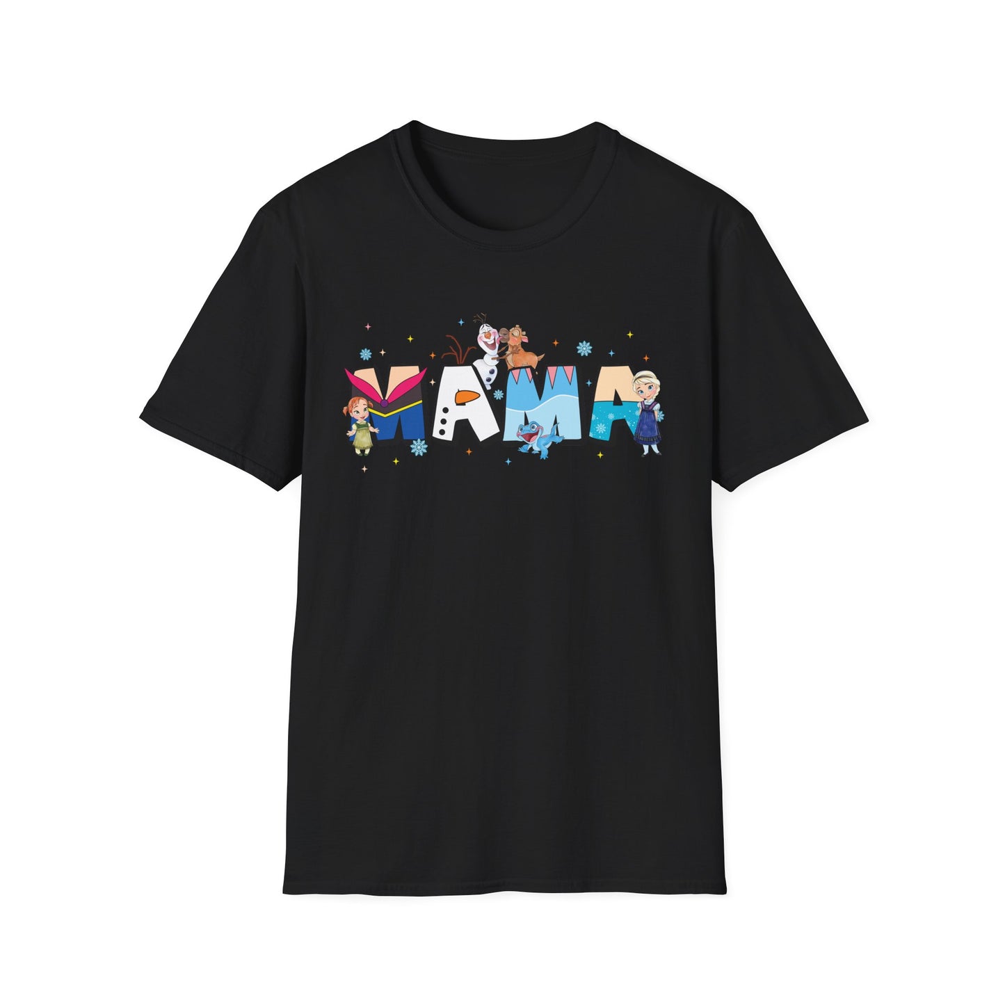 Mama Graphic T-Shirt — Colorful Playful Kids & Family Design