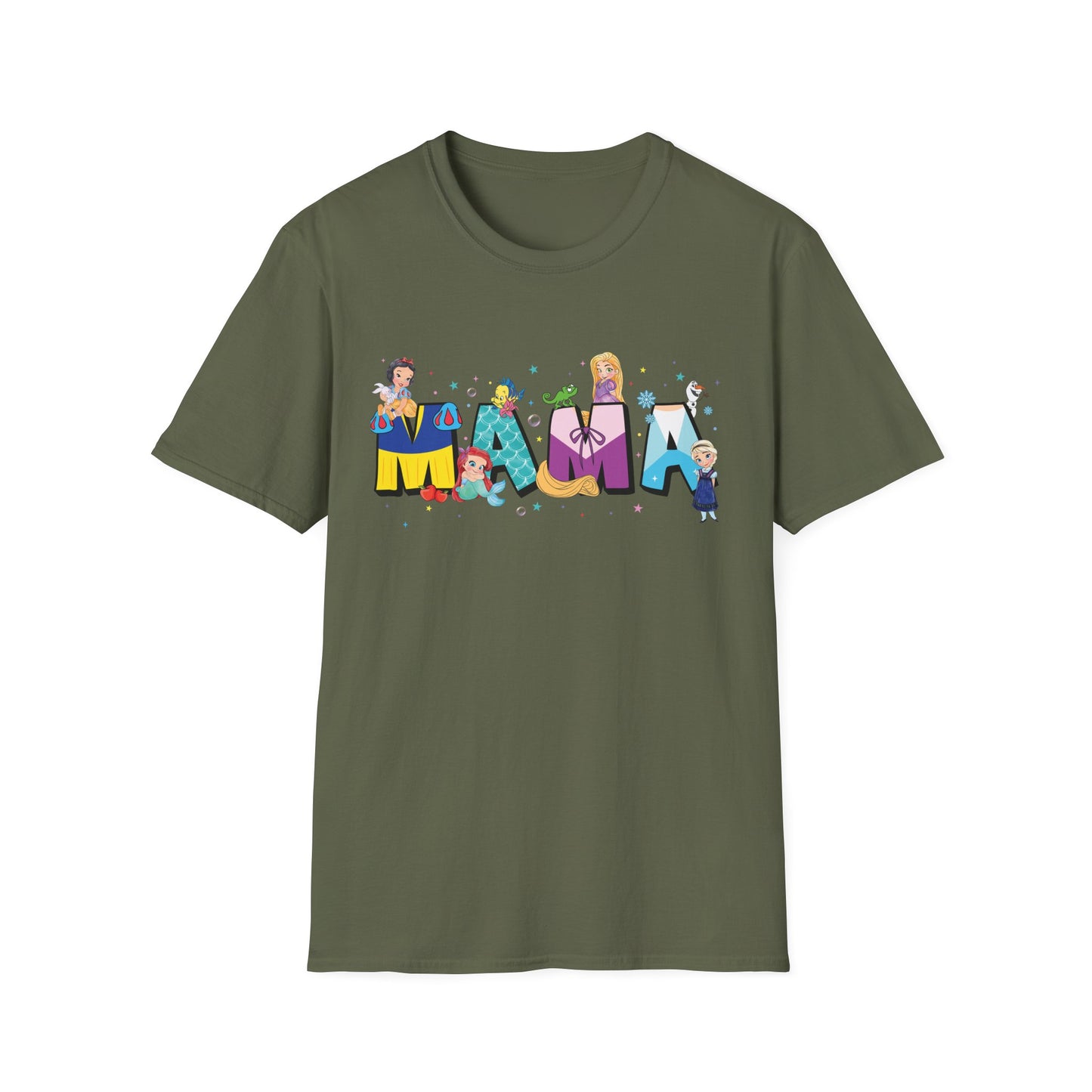 Whimsical Family Fun T-Shirt - Celebrate Mom with Colorful Letters