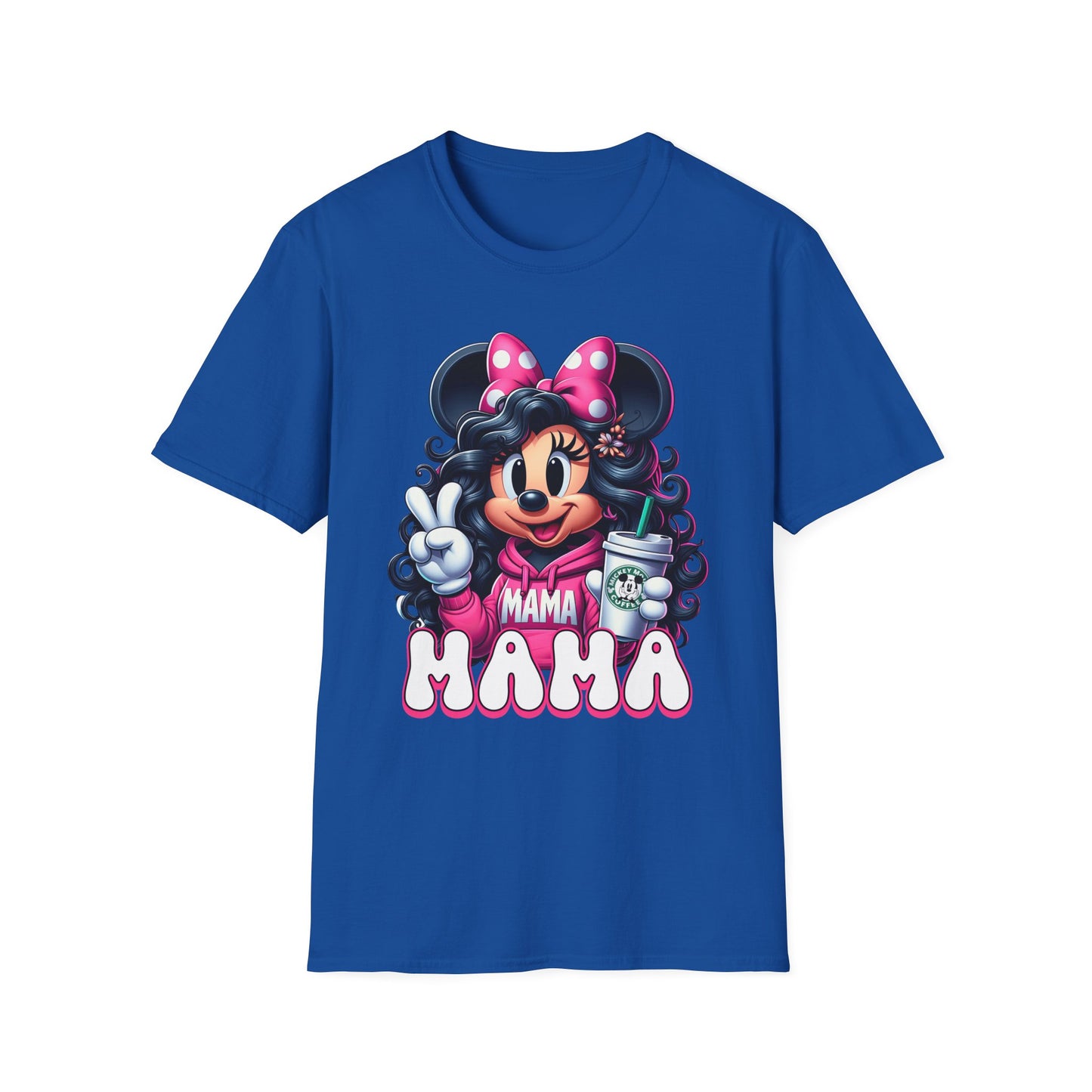 Mama Minnie Graphic T-Shirt — Cute Retro Cartoon Mom Tee