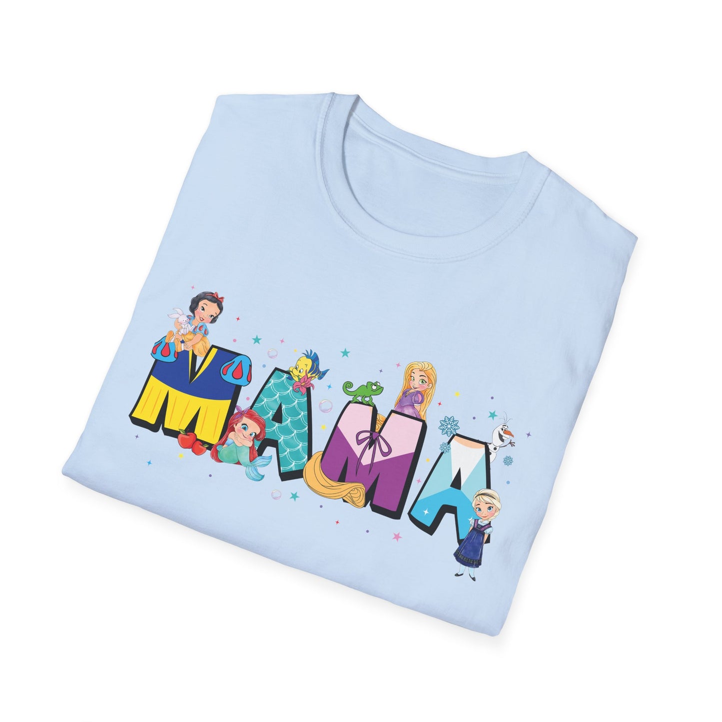 Whimsical Family Fun T-Shirt - Celebrate Mom with Colorful Letters