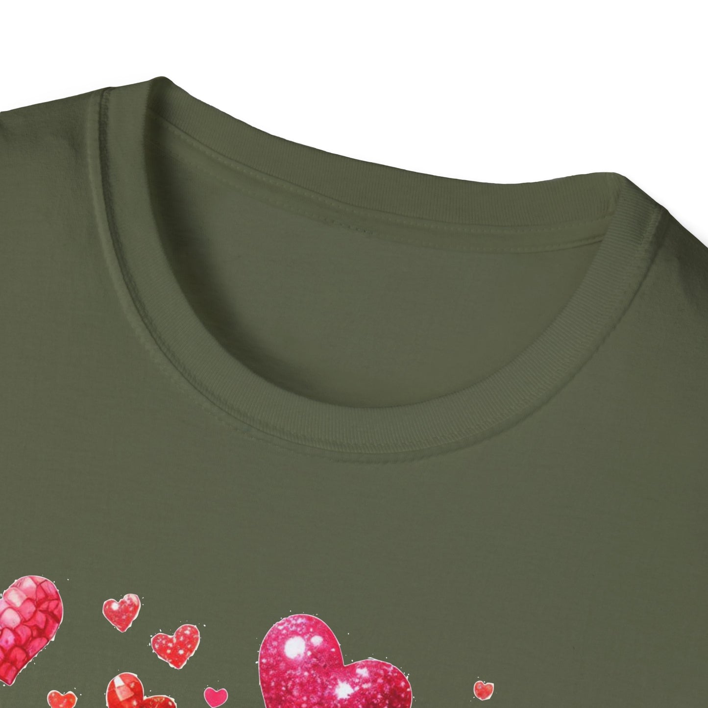 Mama Heart Tee — Colorful Leopard Print "MAMA" Mother's Day T‑Shirt