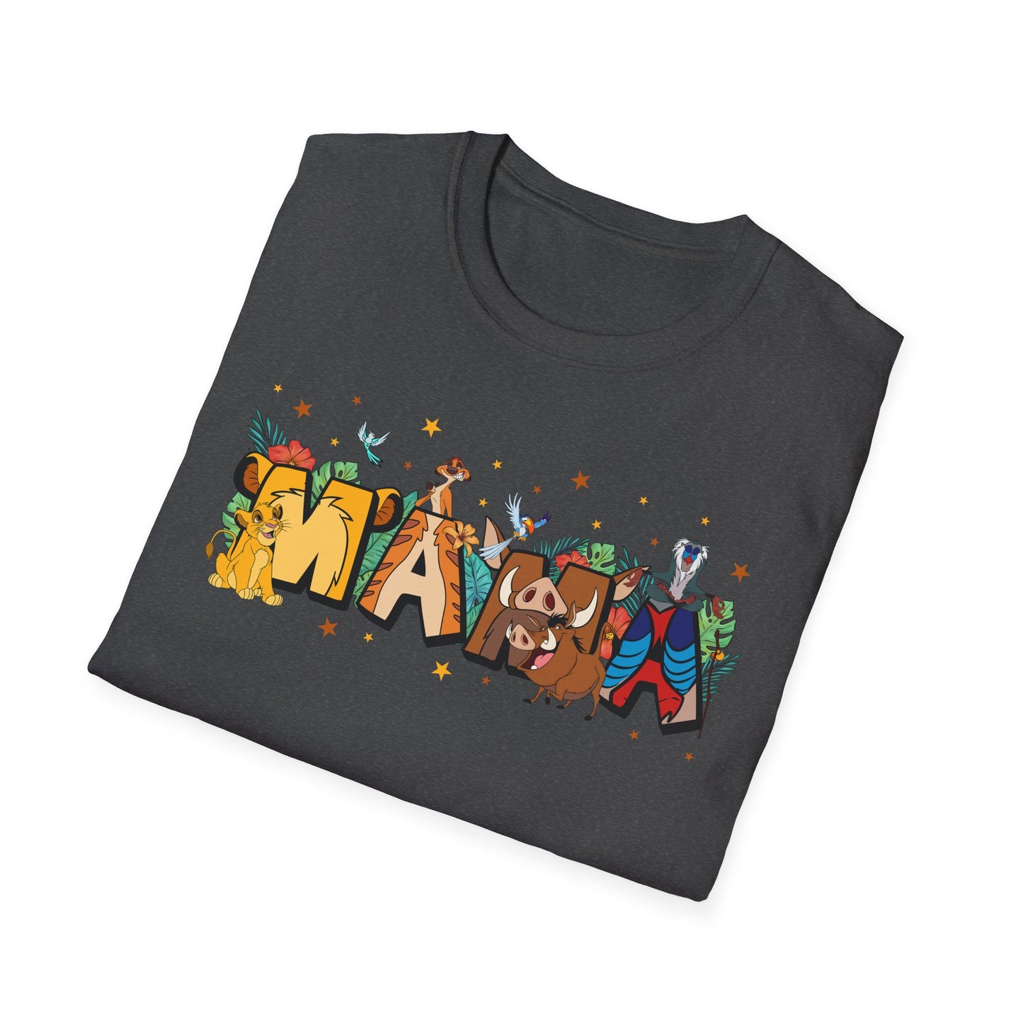 Safari Mama Shirt – Jungle Animal Graphic Tee | Savanna Mom Shirt | Cute Animal Family Tee