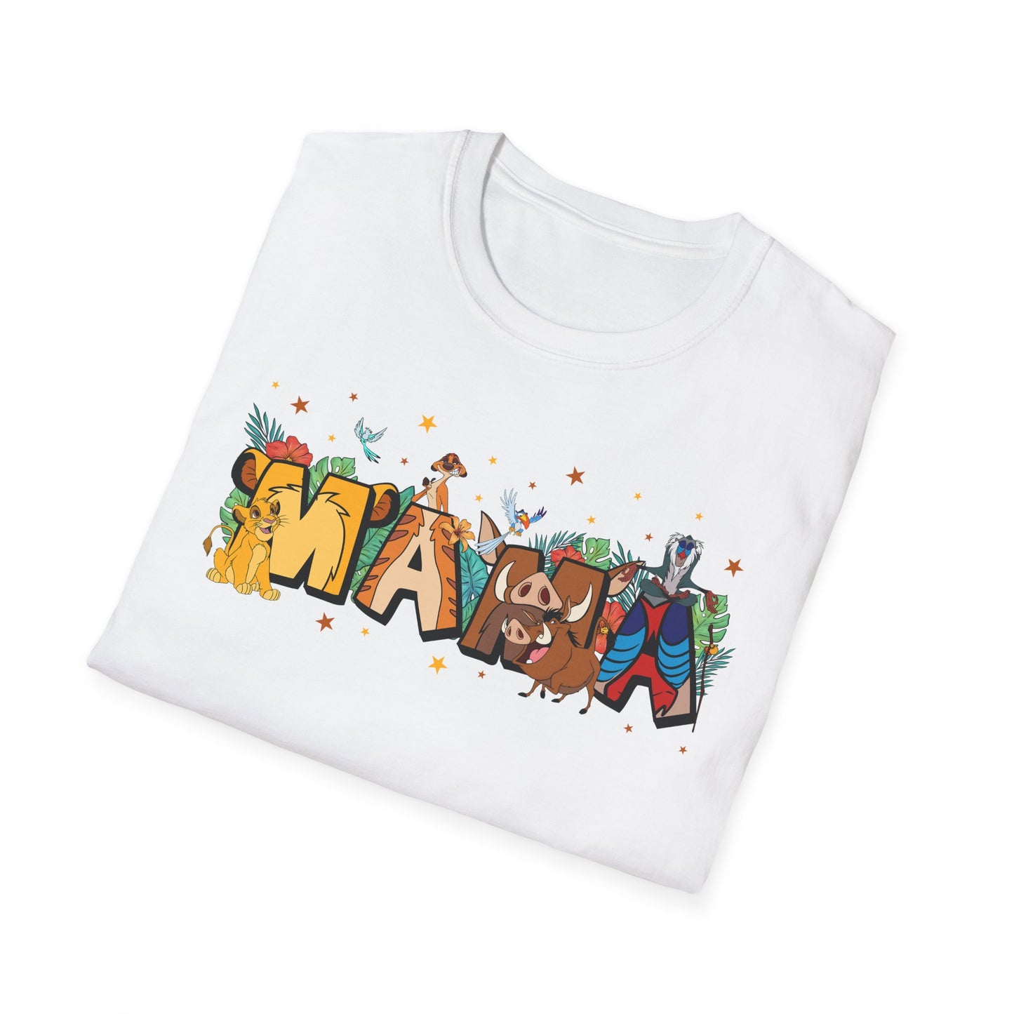 Safari Mama Shirt – Jungle Animal Graphic Tee | Savanna Mom Shirt | Cute Animal Family Tee