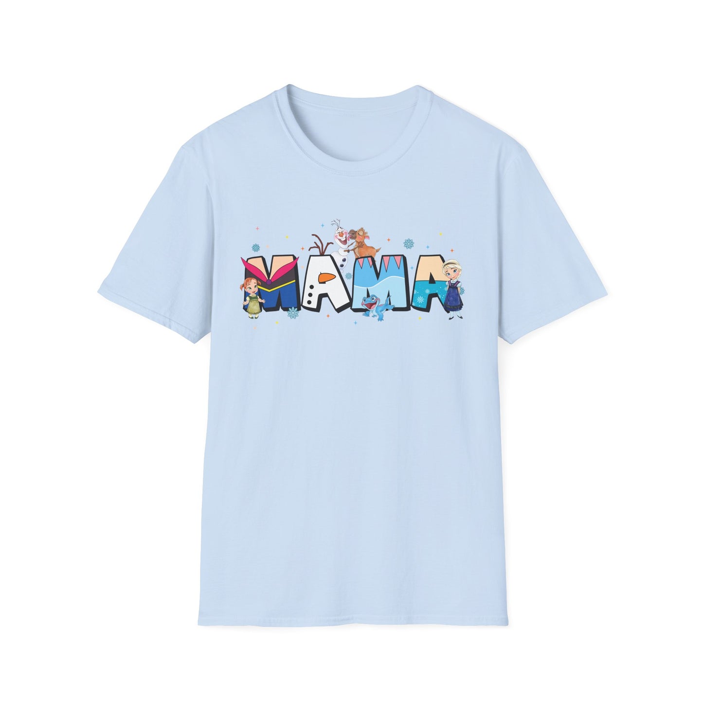 Mama Graphic T-Shirt — Colorful Playful Kids & Family Design