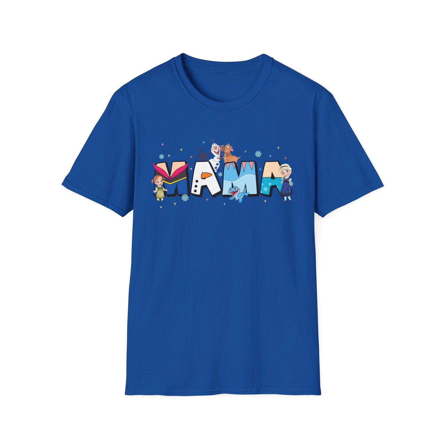 Mama Graphic T-Shirt — Colorful Playful Kids & Family Design